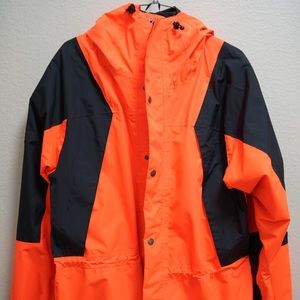 Supreme/The North Face orange parka